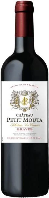 Вино  Chateau  Petit Mouta, "Selection Les Carmes", Graves AOC  Шато  Пти Мута  Селексьон Ле Карм 750 мл