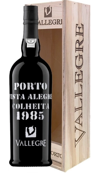Портвейн Vista Alegre Сolheita деревянная упаковка 1985  750 мл 20%
