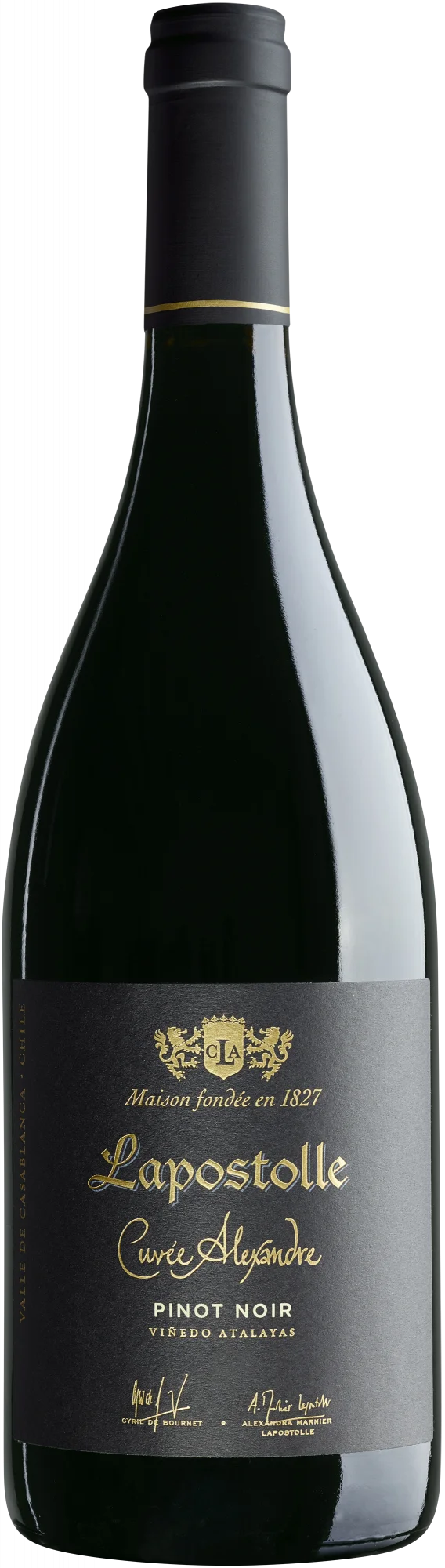 Вино Casa Lapostolle Cuvee Alexandre Pinot Noir Кюве Александр Пино Нуар 2015 750 мл
