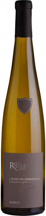 Вино Domaine Riefle  Zinnkoepfle Grand Cru Riesling Alsace AOC white  2018 750 мл  13%