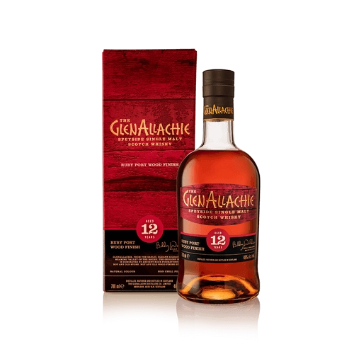 ВИСКИ  The Glenallachie 12 YO Ruby Port Wood Finish   700 мл
