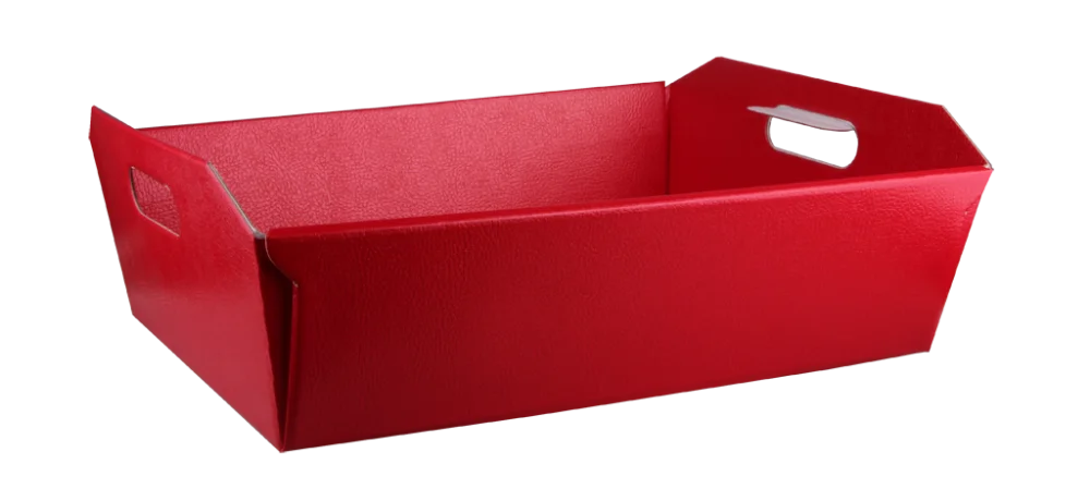 Подарочная упаковка Scotton CESTO  Pelle Rosso Коробка CESTO  Пелле Россo 400x300х120