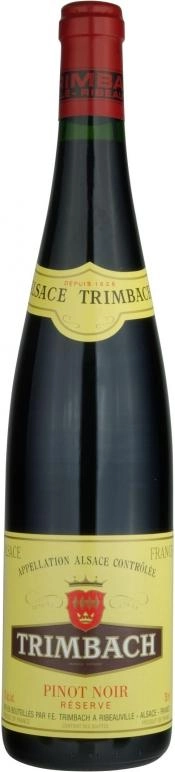 Вино Trimbach  Pinot Noir Reserve Alsace AOC Тримбах Пино Нуар Резерв  2020 750 мл