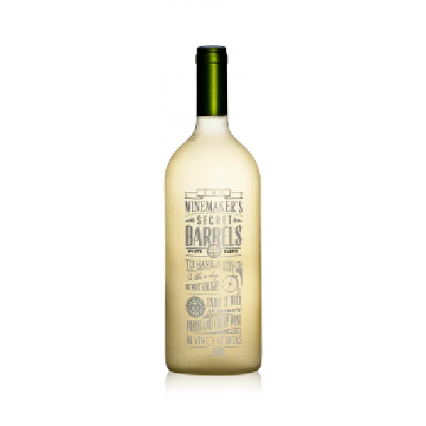 Вино VINA PUNTI FERRER, Winemaker's Secret Barrel White IGP, Вайнмейкерс Сикрет Баррель Уайт IGP 1л