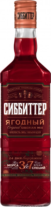Настойка Сиббиттер   Ягодный   500 мл
