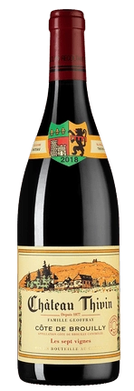 Вино Chateau Thivin Les sept vignes AOC  2023  750 мл