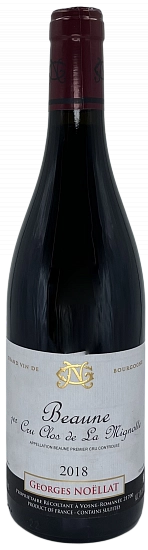 Вино  Domaine Georges Noellat Beaune 1-er Cru Clos de la Mignotte Monopole  Бон Премье Крю Кло де ля Миньот Монополь  красное  сухое 2018 750 мл