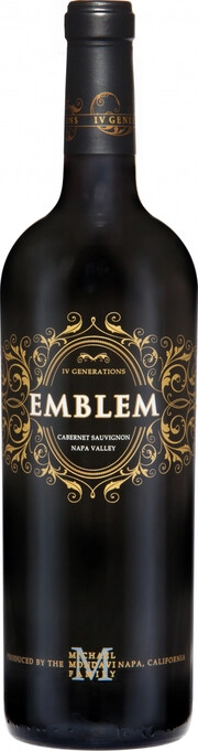 Вино Michael Mondavi Emblem  Cabernet Sauvignon  Napa Valley Эмблем  Каберне Совиньон 2018  750 мл  14,5%