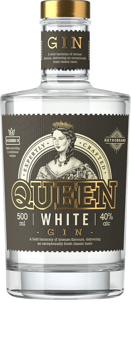 Джин  Queen White   500 мл