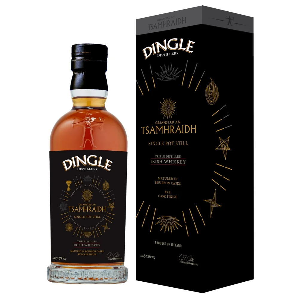 Виски Dingle Grianstad An Тsamhraidh Single Pot Still in gift box  700 мл  52,5%