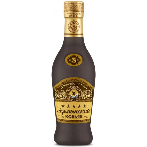 Коньяк Абовянский  Армянский  5 лет   250 мл