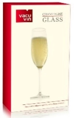 Набор VacuVin Glass Champagne Set of 2 из двух бокалов  для игристого вина
