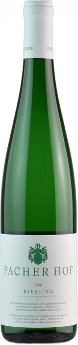 Вино  Pacher Hof  Riesling    2020 750 мл