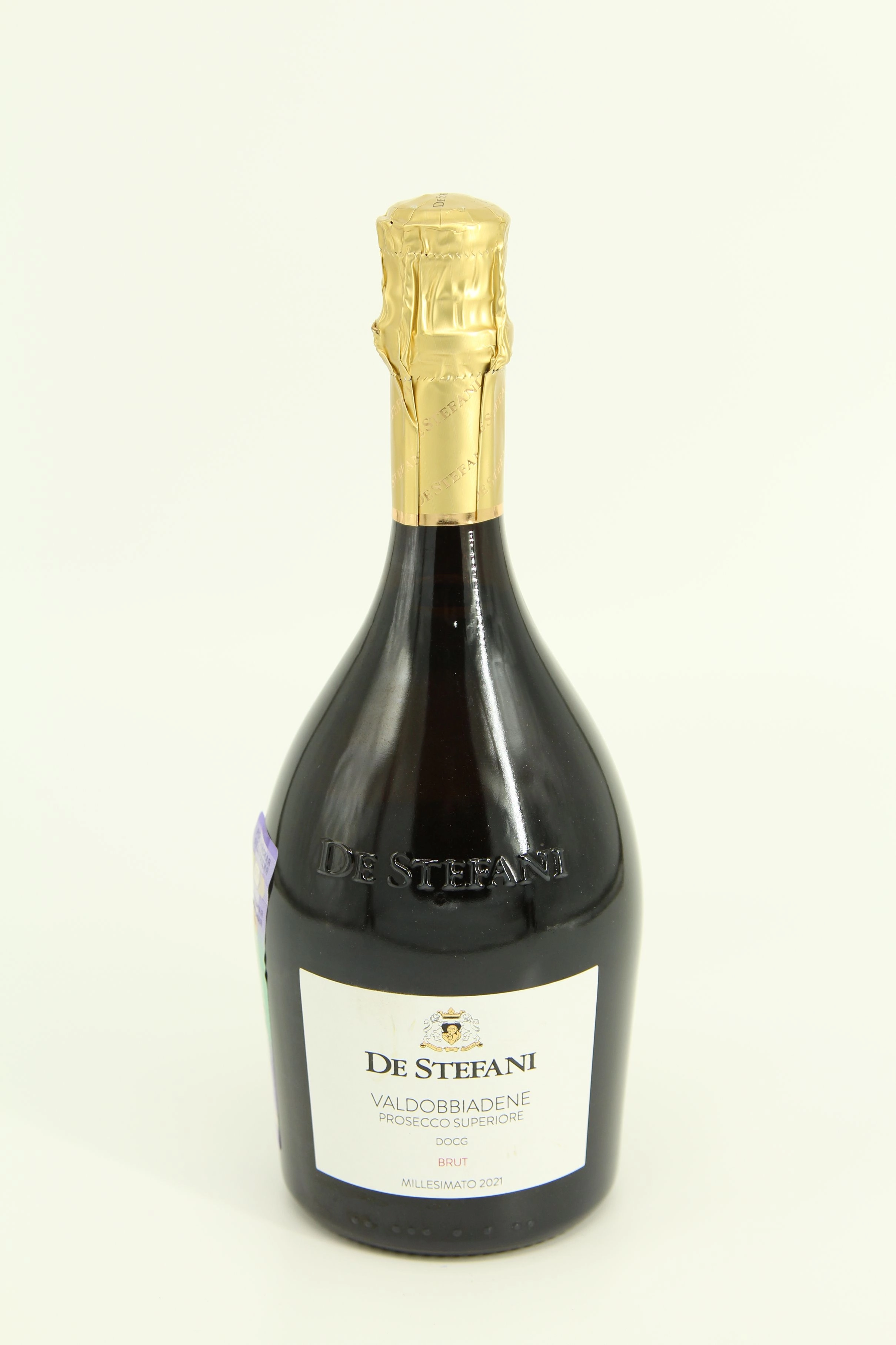 Игристое вино De Stefani Prosecco Brut Millesimato 2021 750 мл 11,5%
