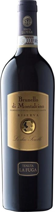 Вино Tenuta La Fuga, Brunello di Montalcino   Riserva Le Due Sorelle Тенута Ла Фуга  Ле Дуэ Сорелле" Брунелло ди Монтальчино Ризерва  2011 750 мл