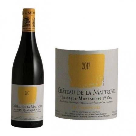 Вино Chateau de la Maltroye Chassagne-Montrachet Premier Cru Les Chenevottes AOC  2018 750 мл 13,5%