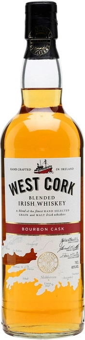 Виски West Cork Bourbon cask   700 мл