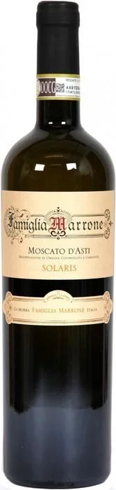 Вино Famiglia Marrone Solaris Moscato d'Asti DOCG Соларис Москато д'Асти 750 мл