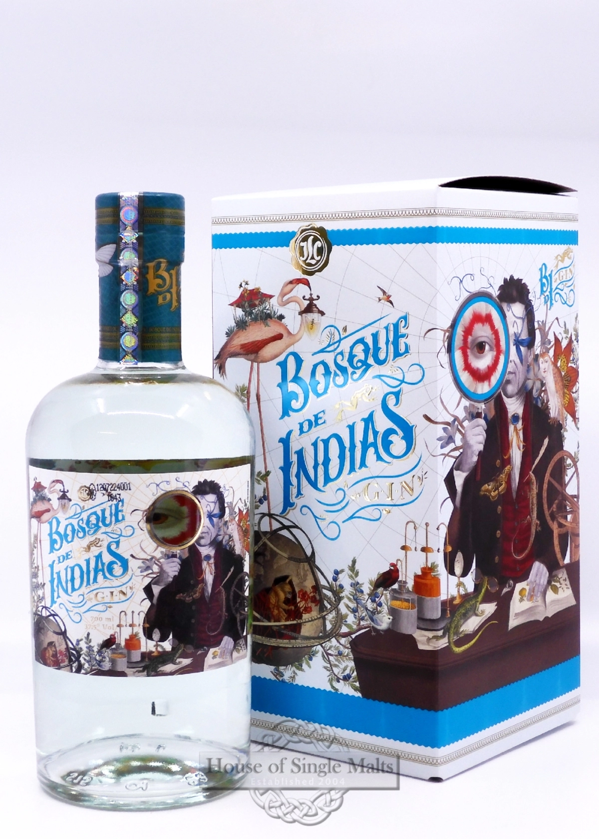 Джин    Bosque de Indias Gin   700 мл   37,5%