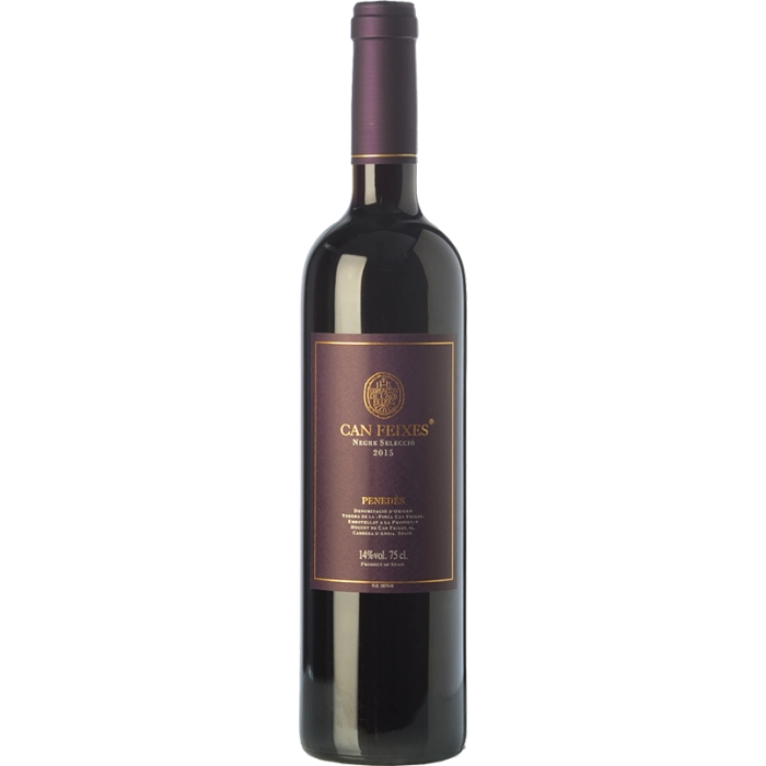Вино  Can Feixes NEGRE SELECCIO Кан Фейщас Негре Селексьо красное сухое  2018 750 мл