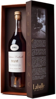 Арманьяк Domaine de Laballe Bas Armagnac Vintage 1981 700 мл