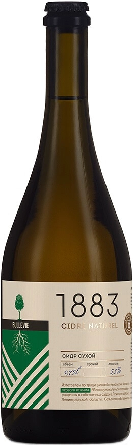 Сидр Bullevie 1883 Dry 750 мл