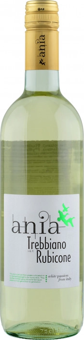 Вино "Ania" Trebbiano, Rubicone IGT  "Аниа" Треббьяно 750 мл