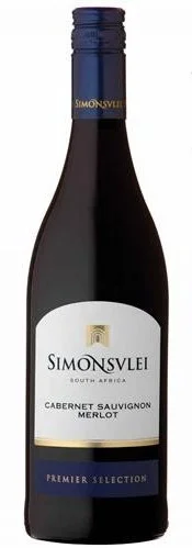 Вино Simonsvlei Cabernet Sauvignon - Merlot  Симонслей Каберне - Совиньон - Мерло 2017 750 мл