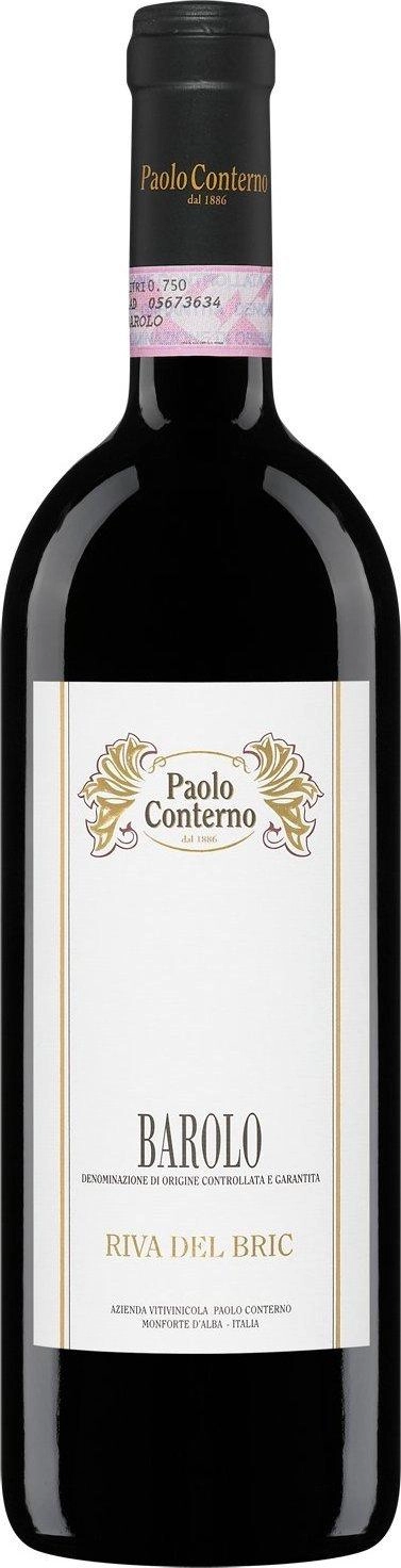 Вино Paolo Conterno Riva del Bric Barolo DOCG Паоло Контерно Рива дель Брик Бароло 2016 750 мл
