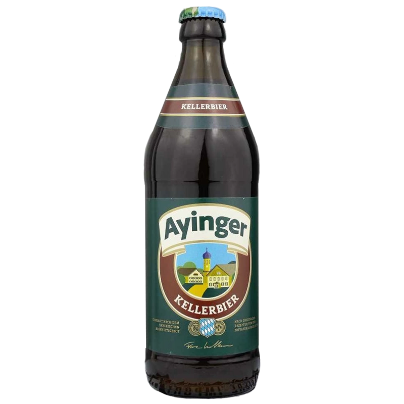 Пиво Ayinger Kellerbier Айингер Келлербир стекло 500 мл