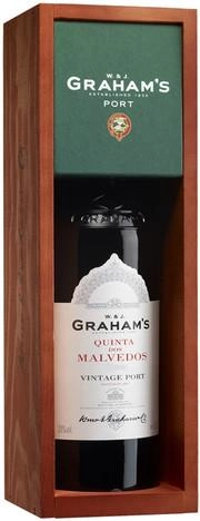 Вино Graham’s Quinta dos Malvedos Vintage Port gift in box  2010 750 мл