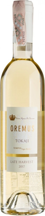 Вино Oremus Tokaji Late Harvest Оремус Токай Лейт Харвест 2017 500 мл