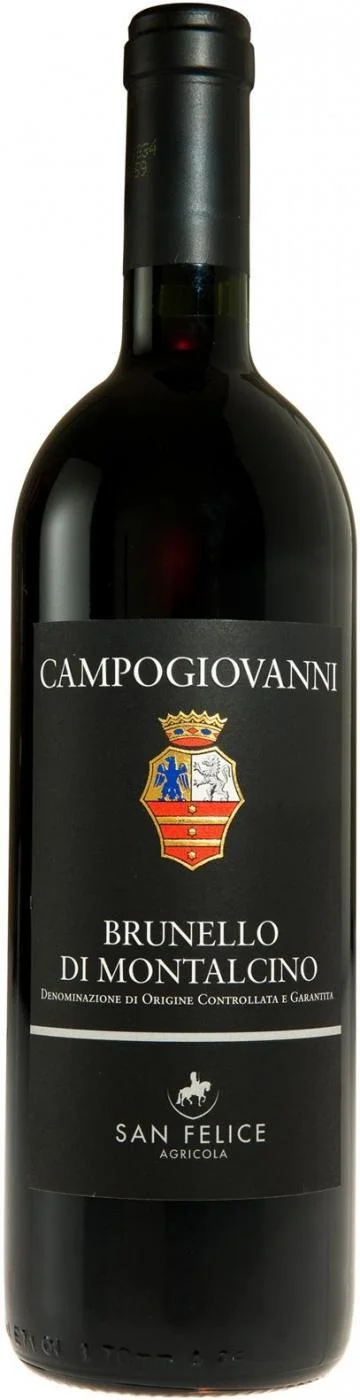 Вино Brunello di Montalcino "Campogiovanni", "Камподжованни" Брунелло ди Монтальчино 1984 0.75 л