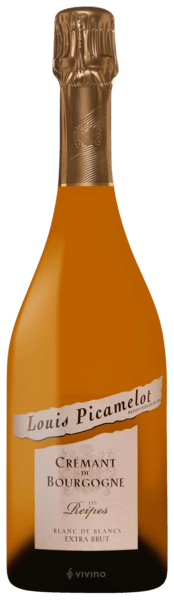 Игристое вино  Louis Picamelot Cremant de Bourgogne les Reipes 2018 750 мл