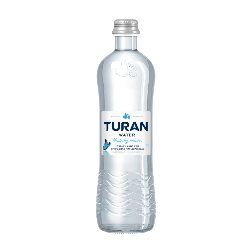 Вода минеральная Тuran негазированная стекло  500 мл