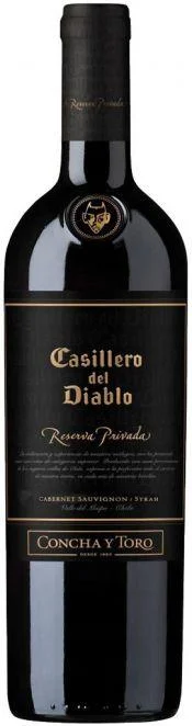 Вино "Casillero del Diablo" Reserva Privada, "Казильеро дель Дьябло" Ресерва Привада, 750 м
