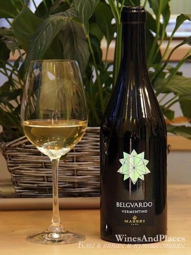 Вино Marchesi Mazzei Belgvardo Vermentino di Toscana IGT, Маркези Маццеи, Маремма Тоскана. Тенута Белгвардо  2018 750 мл