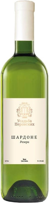 Вино  Усадьба Перовских Шардоне Резерв  2020 750 мл