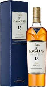 Виски  Macallan Double Cask 15 Years Old  gift box  700 мл