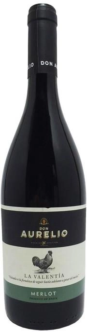Вино Don Aurelio Merlot Valdepenas DO  750 мл
