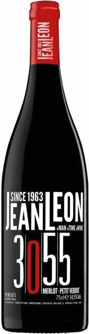 Вино Jean Leon  "3055" Merlot-Petit Verdot  Penedes DO 2017 750 мл