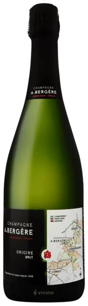Шампанское  A. Bergere  Origine Brut Champagne  750 мл