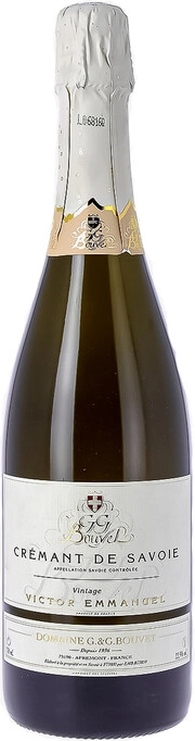 Игристое вино Domaine G & G Bouvet Victor Emmanuel Crémant de Savoie   750 мл