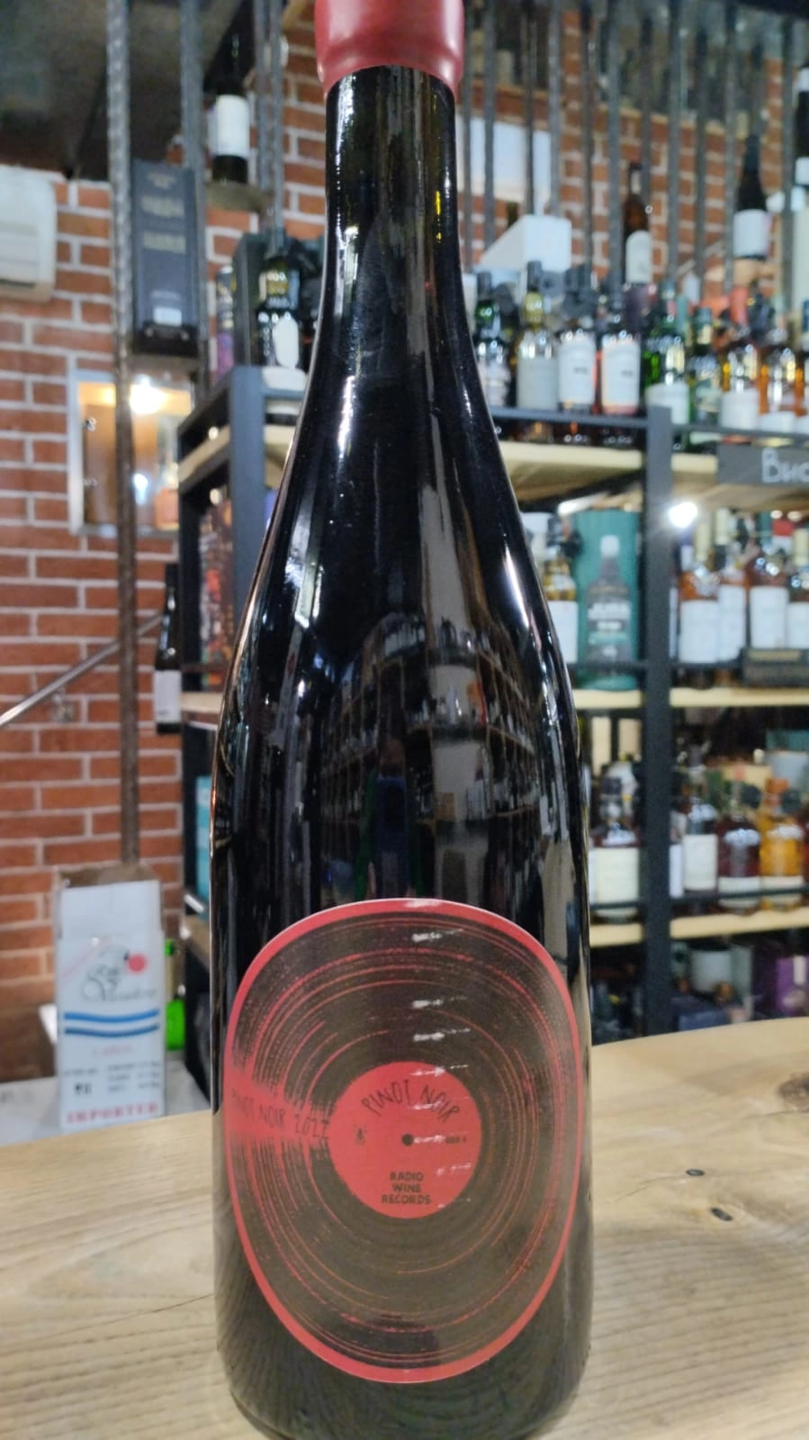 Вино   Никита Абалихин Радио Вайн  Пино Нуар Классика Винил   2022  750 мл