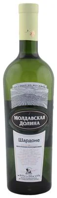 Вино Шардоне стол. бел. п/сл. (Молд. дол.) 0.75 10% (6)