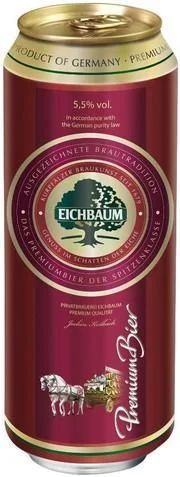 Пиво Eichbaum Premium Beer in can Эйхбаум Премиум Бир в жестяной банке 950 мл