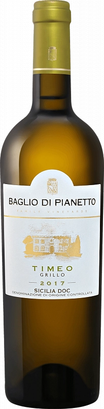 Вино  Baglio di Pianetto Timeo Sicilia DOC  Тимео Сицилия  2017  750 мл
