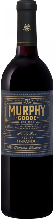 Вино Murphy-Goode, "Liar's Dice" Zinfandel   Мерфи-Гуд, "Лайерс Дайс" Зинфандель  2014  750 мл