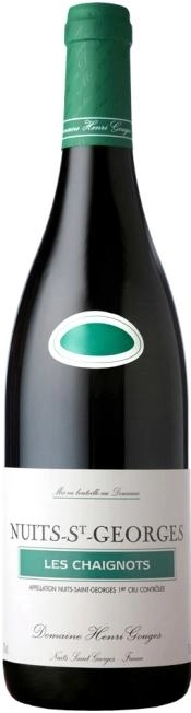 Вино Nuits-St-Georges 1-er Cru AOC Les Chaignots  Анри Гуж  Нюи-Сен-Жорж Премье Крю  Ле Шеньо   2018 750 мл