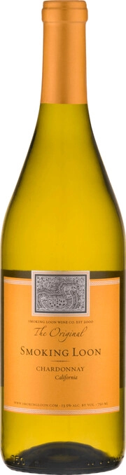 Вино Smoking Loon Chardonnay  Смокин Лун Шардоне 2018 750 мл